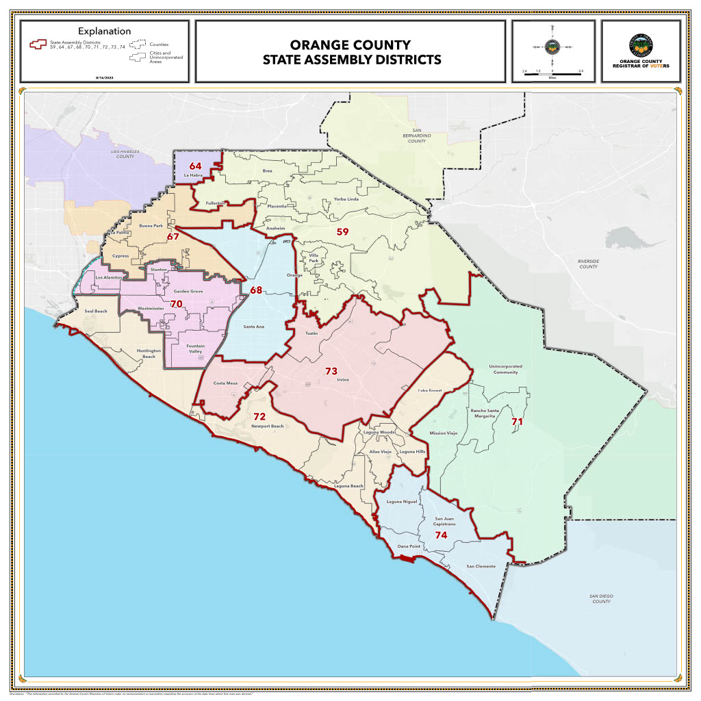 OC Assembly Districts